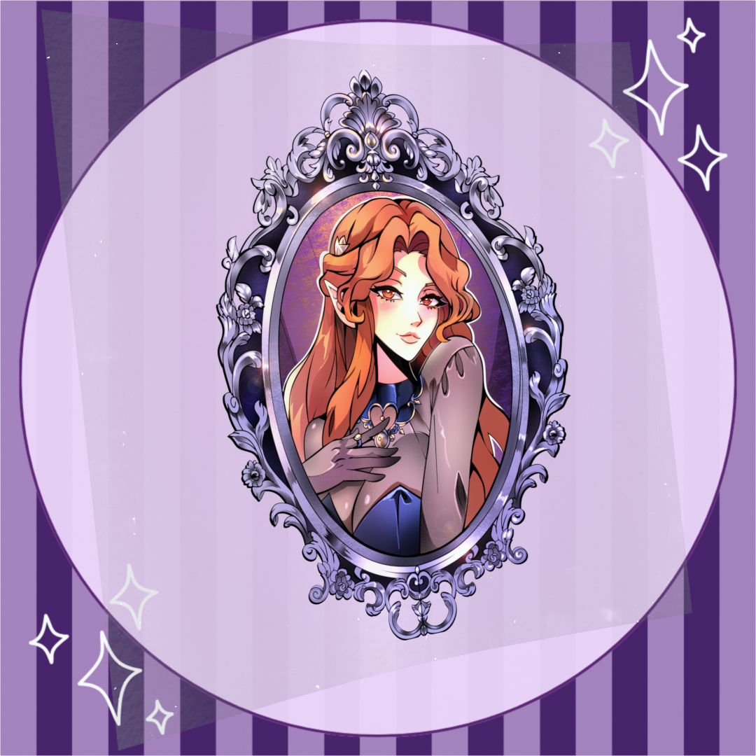 Redhead Diplomat Sticker
