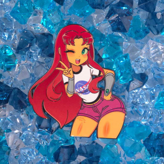 Space Starfire Pin