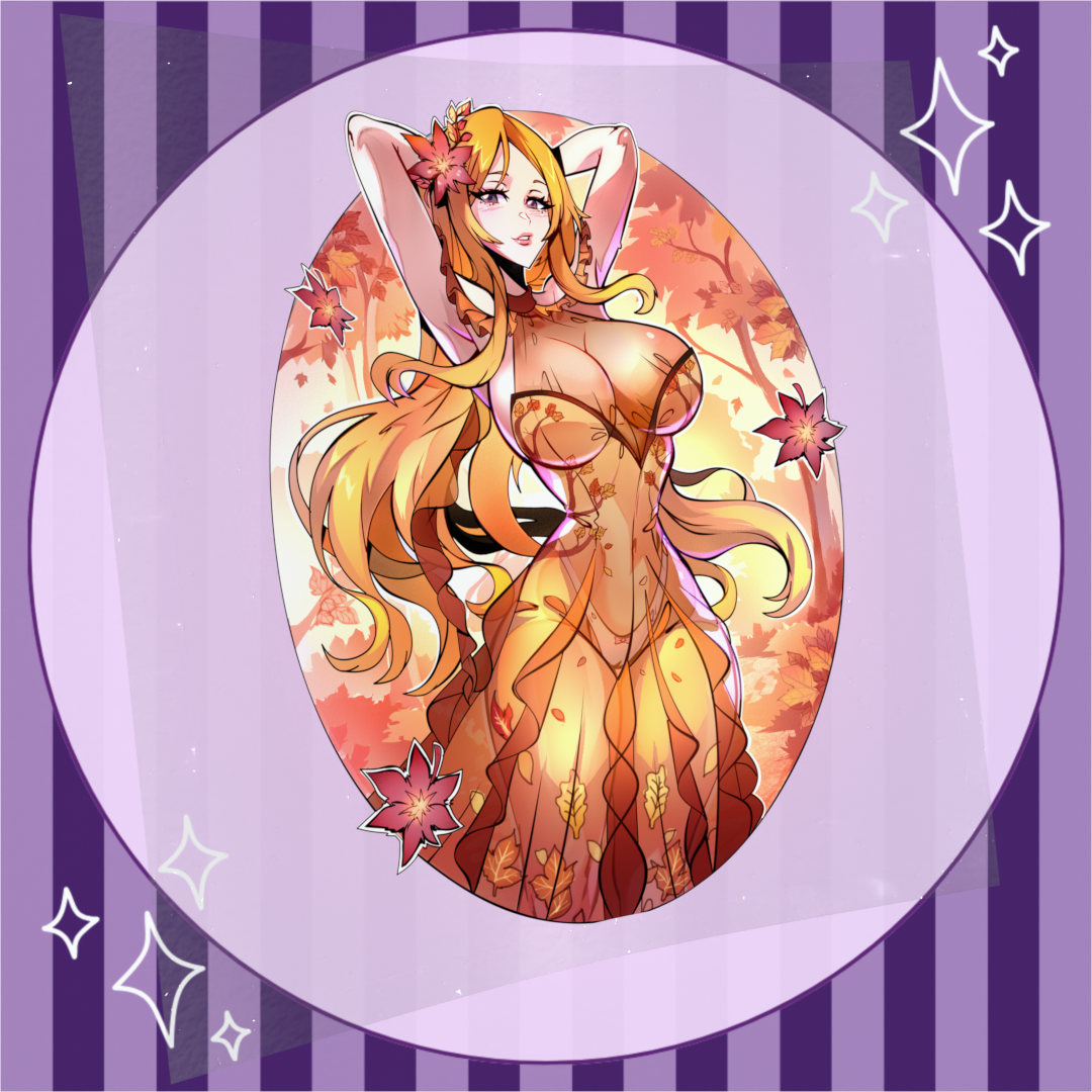 Golden Orihe Sticker