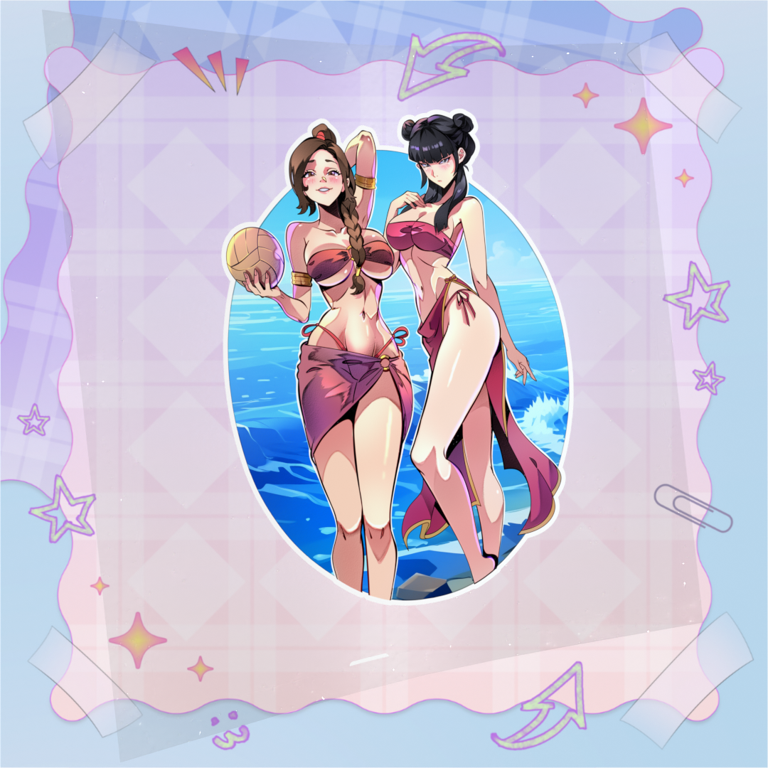 Summer Fire Duos Stickers