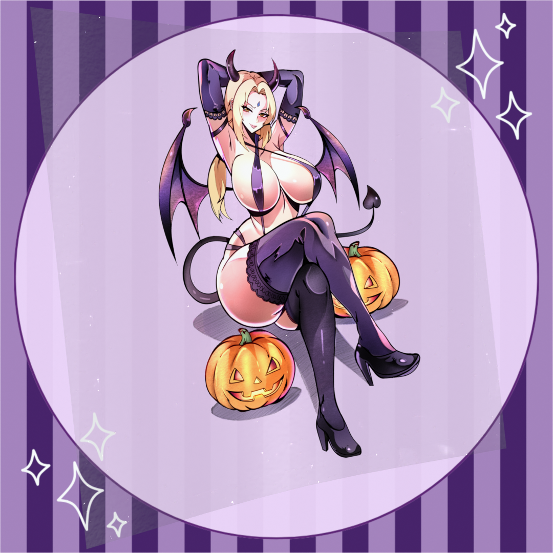 Succubus Tsunade Sticker