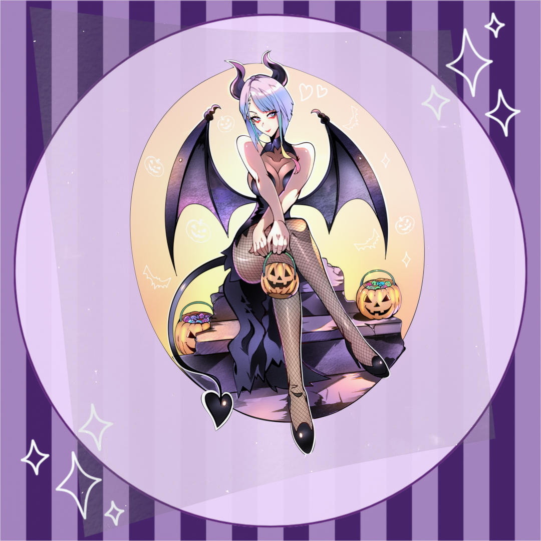 Cyber Devil Sticker