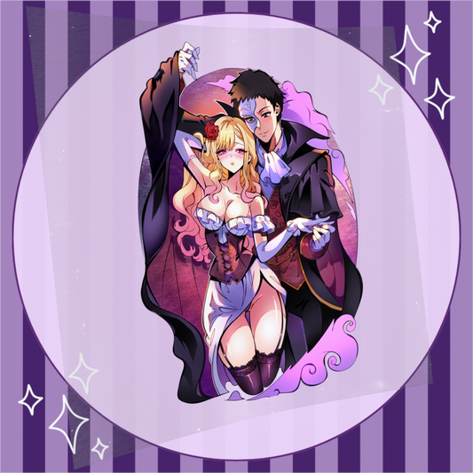 Music of the Night Sticker