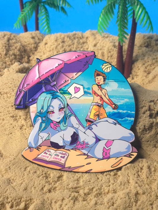 Beach Becca Pin