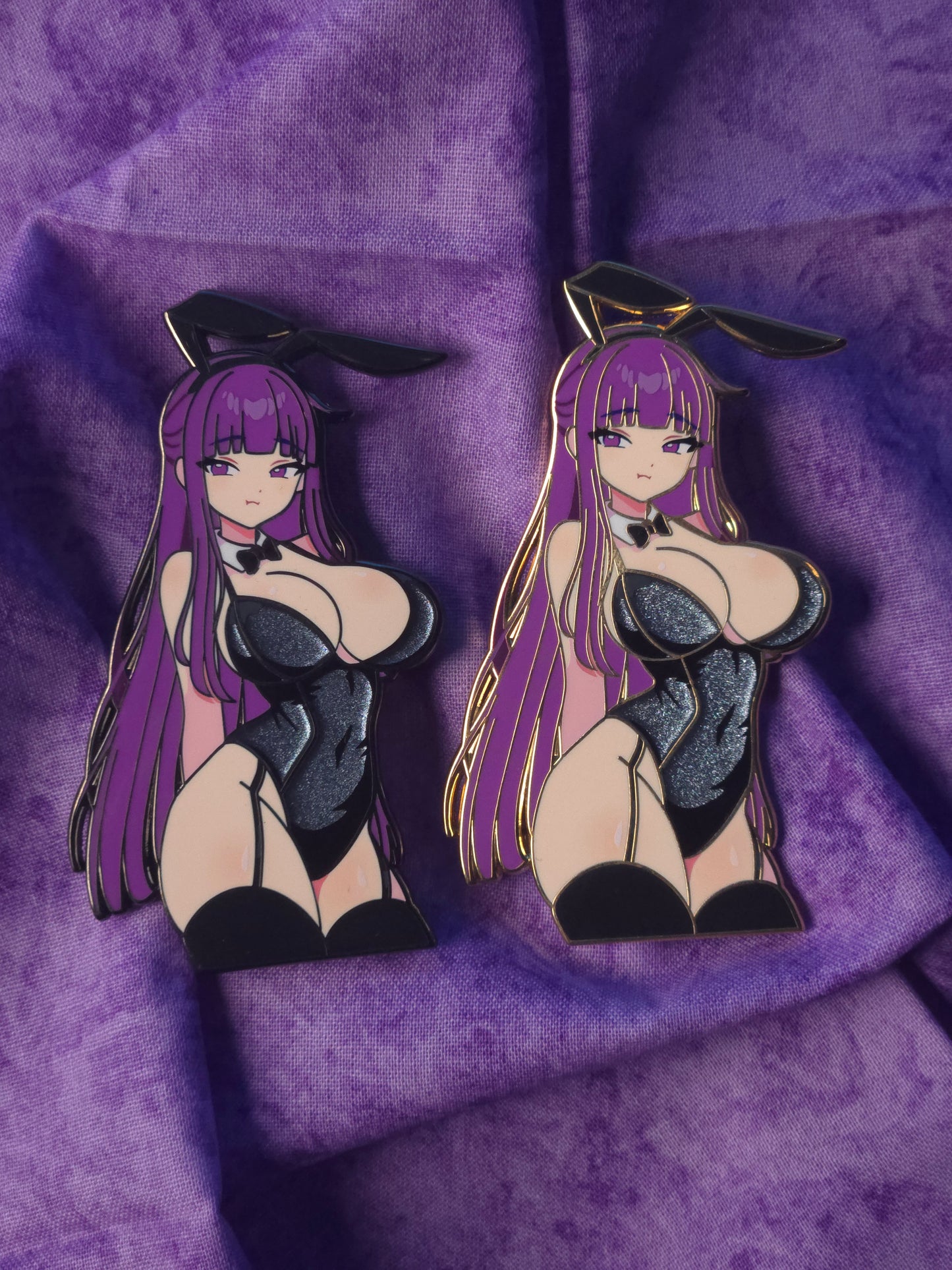 Bunny Girl Fern Pin