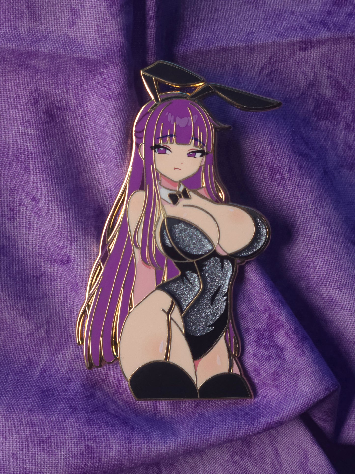 Bunny Girl Fern Pin
