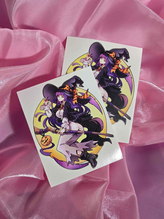 Magical Broom Ride Sticker