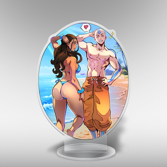 Water & Air Couple Acrylic Standee
