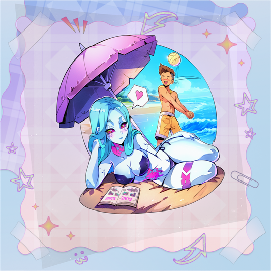 Summer Becca Stickers