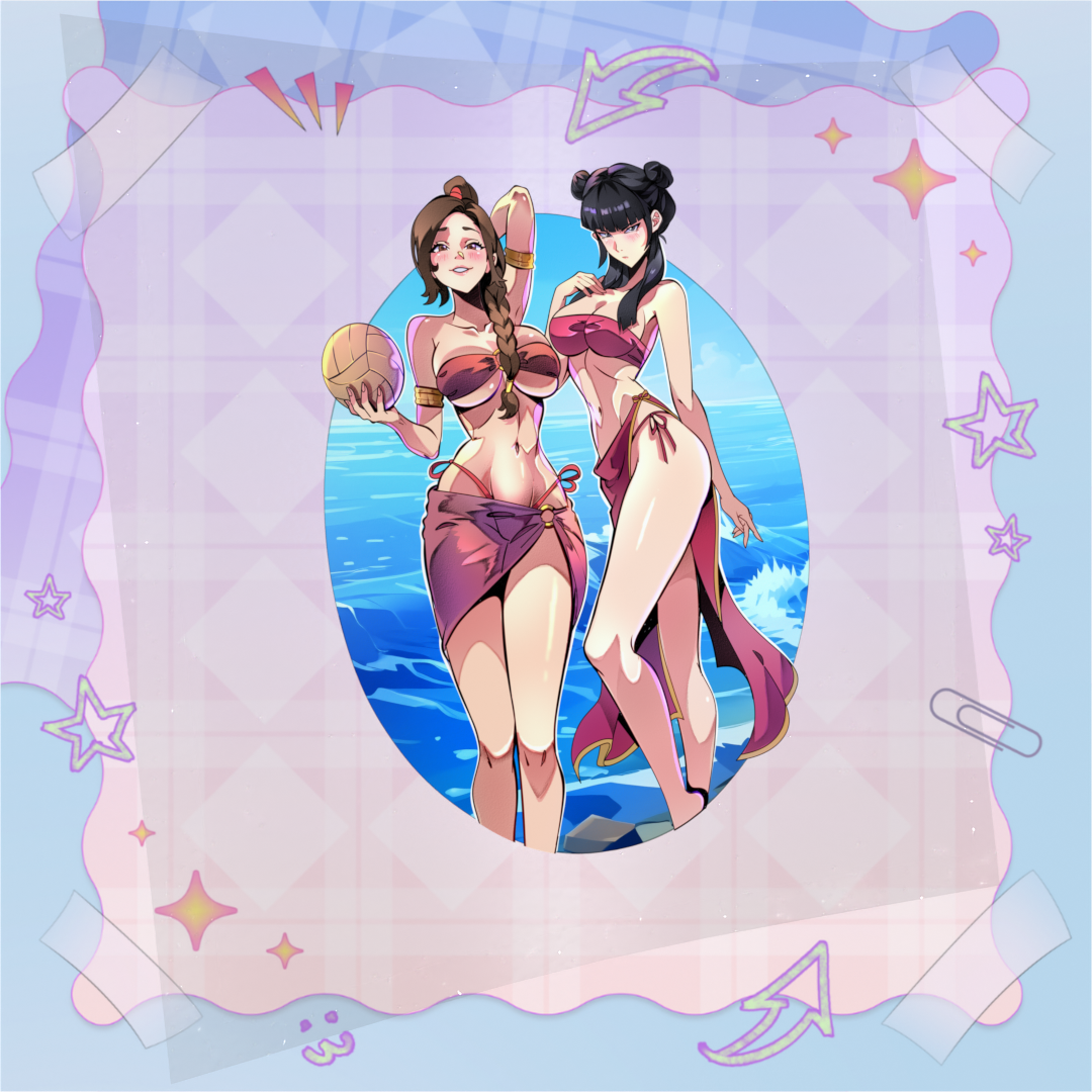 Summer Fire Duos Stickers