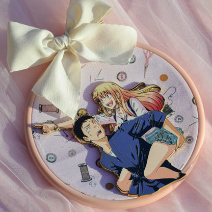 Dress Up Couple Pin