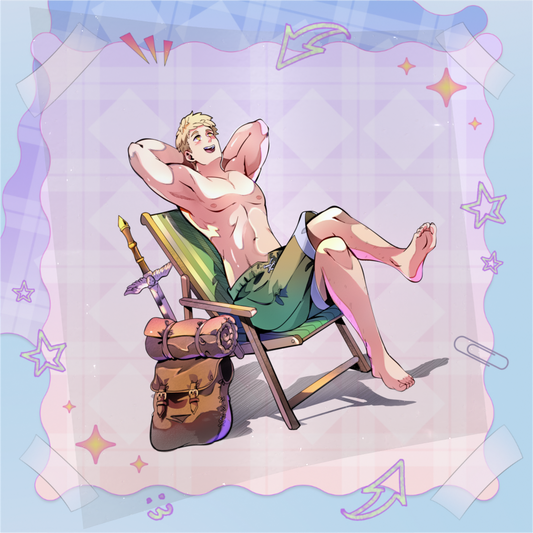 Delicious Summer Knight Stickers