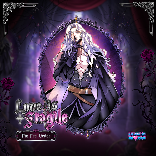 PRE-ORDER PIN // Love is Fragile Pin
