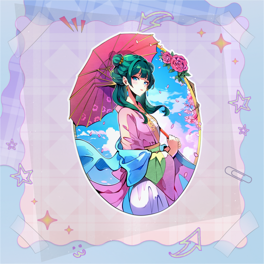 Lunar New Year Dress Mao Stickers